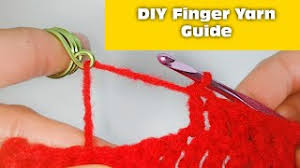 I suffer from arthritis in my hands, haven't felt like. Crochet Tips And Tricks Diy Finger Yarn Guide Youtube