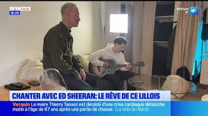 Photo Ce Lillois rve de chanter avec Ed Sheeran