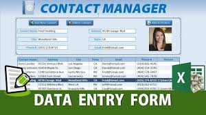 How To Create An Excel Data Entry Form Without A Userform Excel Tutorials Data Form Microsoft Excel Tutorial