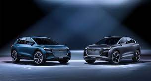 ¹breite schulterraum ²breite ellbogenraum ³maximaler kopfraum. The Audi Q4 Sportback E Tron Concept Audi Mediacenter