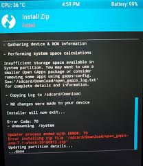 Ancak bu komutlardan her hangibirinde de komut istemcisinde failed (remote: How To Fix Twrp Error 70 With Screenshots Droidwin