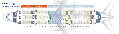 Seat Map Boeing 787 8 United Airlines Best Seats In Plane