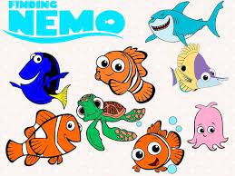 Download Finding Nemo Svg Files Finding Nemo Clip Art By Orangecut On Zibbet