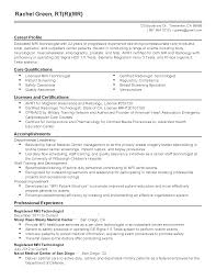 Professional Registered Mri Technologist Templates To Showcase Your Talent Myperfectresume