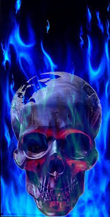 1600x1200 ghost rider into the venomverse 1600x1200. Blue Fire Skull Ghost Rider Grim Reaper Wallpapers For Android Apk Download