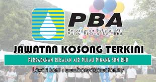 Jabatan air negeri sabah (jans). Jawatan Kosong Di Perbadanan Bekalan Air Pulau Pinang Sdn Bhd 3 November 2018 Kerja Kosong 2020 Jawatan Kosong Kerajaan 2020