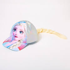 Disney Frozen 2 Elsa Baseball Cap With Hair Claire S Us