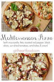 Mediterranean Pizza Cauliflower Pizza Recipe Recipe Mediterranean Pizza Recipes Pizza Recipes Easy