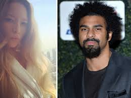 Former heavyweight and cruiserweight champion david haye returning to the ring in september to face joe fournier. Mystery Blonde Mends Boxer David Haye S Broken Heart After Divorce Split Daily Star