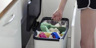 Available in a range of capacities, colours and number of compartments for waste or recycling. Kitchen Recycling Bins The Best Options That Won T Look Rubbish