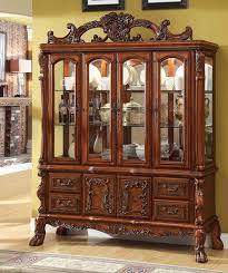 Free shipping on orders of $35+ and save 5% every day with your target redcard. Cm3557hb Helena Evangeline Medieve Antique Oak Finish Wood Elegant Hutch And Buffet China Cabinet