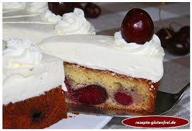 Die äpfel schälen, in kleine stücke schneiden und diese leicht in den teig drücken. Kirsch Schmand Kuchen Tanja S Glutenfreies Kochbuch