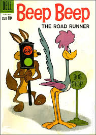 Looney tunes tweety bird s cartoon392c. Beep Beep The Road Runner 1960 1962 Dell Comic Books