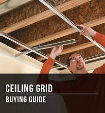 A dropped ceiling is a secondary ceiling, hung below the main (structural) ceiling. Ceiling Grid Buying Guide At Menards