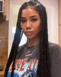Instagram Post By Jhene Aiko Efuru Chilombo Mar 26 2020 At 7 11pm Utc In 2020 Natural Hair Braids Girls Hairstyles Braids Box Braids Hairstyles