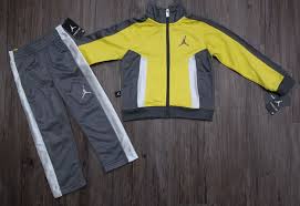 Black And Yellow Jordan Shirt Toddler Air Jordan Toddler Boy 2 Piece Jogging Set Tracksuit Gray Yellow White Air Jordans Tracksuit Yellow White