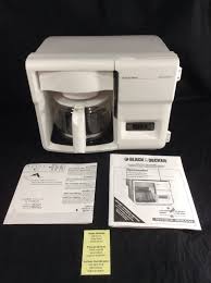 Black And Decker Spacemaker Coffee Maker For Rv Black Decker Spacemaker 12 Cup Under Counter Drip Coffee Maker Odc 325 Rv Dorm Ebay Black Decker Coffee