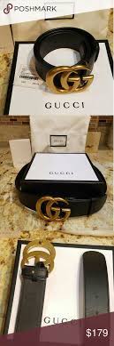 Nwt New Gucci Belt 100 Authentic Leather Belt With Our Signature Double G Buckle Made In Smooth Leather Bras New Gucci Belts Gucci Belt Gucci Accessories
