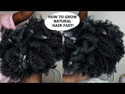 There's no magical trick to making hair grow, because mostly it's a matter of genetics. How I Grow My Natural Hair Long And Fast 3 Month Old Cornrows Your Hair Grow Faster Youtube