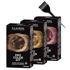Enriched with aloe vera, jojoba oil and vitamin e. Clairol Pro Color Kit Haircolor Professional Permanent Hair Color Made Easy W Sleek Brush 100 Gray Coverage Dye 5g Golden Light Brown Walmart Com Walmart Com