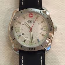 Wenger Mens Swiss Military Watch Mens Wenger Swiss