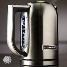 Its smooth, rounded design provides a classic touch to any kitchen. Kitchenaid 1 7l Kettle Onyx Black Cookfunky