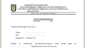 Salam ta'dhim kami haturkan semoga kita senantiasa dalam lindungan dan hidayah allah swt.selanjutnya,berdasarkan surat permohonan rekomendasi pr. Contoh Surat Rekomendasi Pindah Tugas Pns Resmi Terbaru