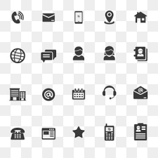 cv contacts icon element business card icons glyphs vector business card