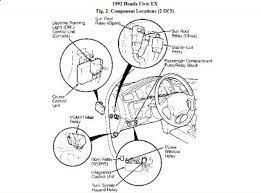 93 accord fuse box wiring diagram blog. 1992 Honda Civic Fuel Switch Relay 1992 Honda Civic 4 Cyl Two