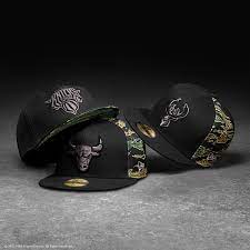 Nba Camo Panel Fitted Hats In 2021 Fitted Hats New Era Cap Cap Store