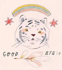 Bye This Isn T A Goodbye Just Some Cute Words A Little Confusing My B Sketch Book Art Abstract Animals