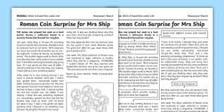 Check spelling or type a new query. Newspaper Report Writing Ks2 Twinkl
