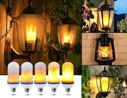 Realistic Flame Bulb Led