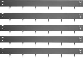 Check spelling or type a new query. Buy Vevor Steel Lawn Edging 5pcs Metal Landscape Edging 4x39 Garden Edging Border Flexible Galvanized Steel Landscape Border 16 25 Ft Length Landscaping Metal Edging Gray Lawn Edge For Garden Yard Online In