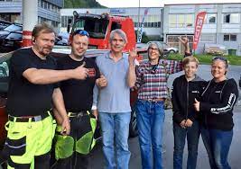With david wartnaby, jo roger blengsli, ole henrik blengsli, bjørn lægreid. The Accidental Tourists Off Roading In Fjord Country The Daily Yonder