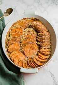 Healthy Sweet Potato Gratin Whole30 Vegan Unbound Wellness