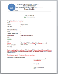 Umumnya surat tugas atau yang biasa disebut sebagai surat jalan adalah surat yang isinya. Contoh Surat Tugas Guru Pengganti Paint Colors 2019