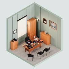 Read reviews for contemporary glass top drafting table by artist's loft™. Michael Scott S Office The Rooms Project On Behance