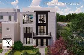 Open plan house design : New American Home Design Features Upside Down Layout Core77