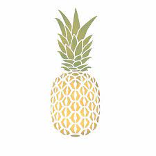 Find this pin and more on summer by rachel miller. Pineapple Wall Stencil Medium Diy Wall Design Reusable Stencils For Walls By Cutting Edge Stencils Sold By Cutting Edge Stencils On Storenvy