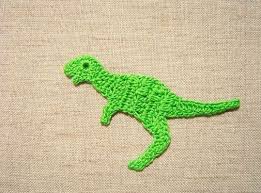 Dinazor Orgu Motifleri Aplikler Tig Isleri