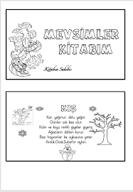 Mevsimler Kitabi Cigdem Ogretmen Kitap Egitim Ucuncu Sinif