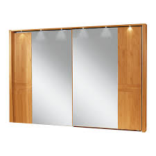 Da schwebetürenschränke zumeist im schlafzimmer stehen, ist eine zusätzliche lichtquelle im schrankinneren durchaus zu empfehlen. Wiemann Lausanne Schwebeturenkleiderschrank Mit Spiegel Breite Wahlbar