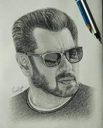 Pin On Salman Khan Sketches
