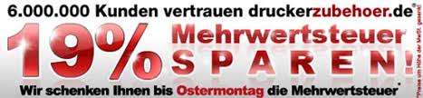 Der artikel ist lieferfähig und wird sofort kommissioniert. 19 Mehrwertsteuer Sparen Bei Druckerzubehor De Gunstige