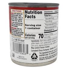 Homemade potato soup this homemade potato soup recipe is the perfect way to satisfy your hunger and warm up on a chilly day.loaded with potatoes and cheese, and flavored to perfection, this will soon become your. Campbell S Low Sodium Vegetable Soup 7 25oz Healthy Heart Market