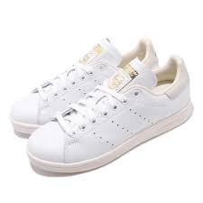 Details About Adidas Originals Stan Smith W Off White Ivory Gold Women Casual Shoes Cg6820