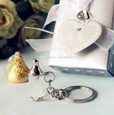 Garrafa De Cristal Do Bebe Presentes Keychain Do Batismo Do Bebe Chuveiro Do Bebe E Favores Do Casamento Da Caixa De Presente Embalagem Dhl Frete Gratis De Romandadmt 8 77 Pt Dhgate Com