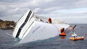 The italian cruise ship costa concordia partially sank on the night of 13 january 2012 after hitting a reef off the italian coast and running aground at isola del giglio, tuscany, requiring the evacuation of the 4,252 people on board. With Cruise Ship Sinking People Dying Costa Concordia Captain Ordered Dinner Cook