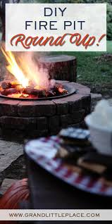 Tabletop smokers pot ashtray.6terra cotta pot and saucer, 4 saucer, wooden knob, painted with acrylic paint, flower stickers, glued with e6000 and sealed with clear acrylic sealer! Diy Fire Pit Area Round Up Bonfire Hosting Ideas Grand Little Place